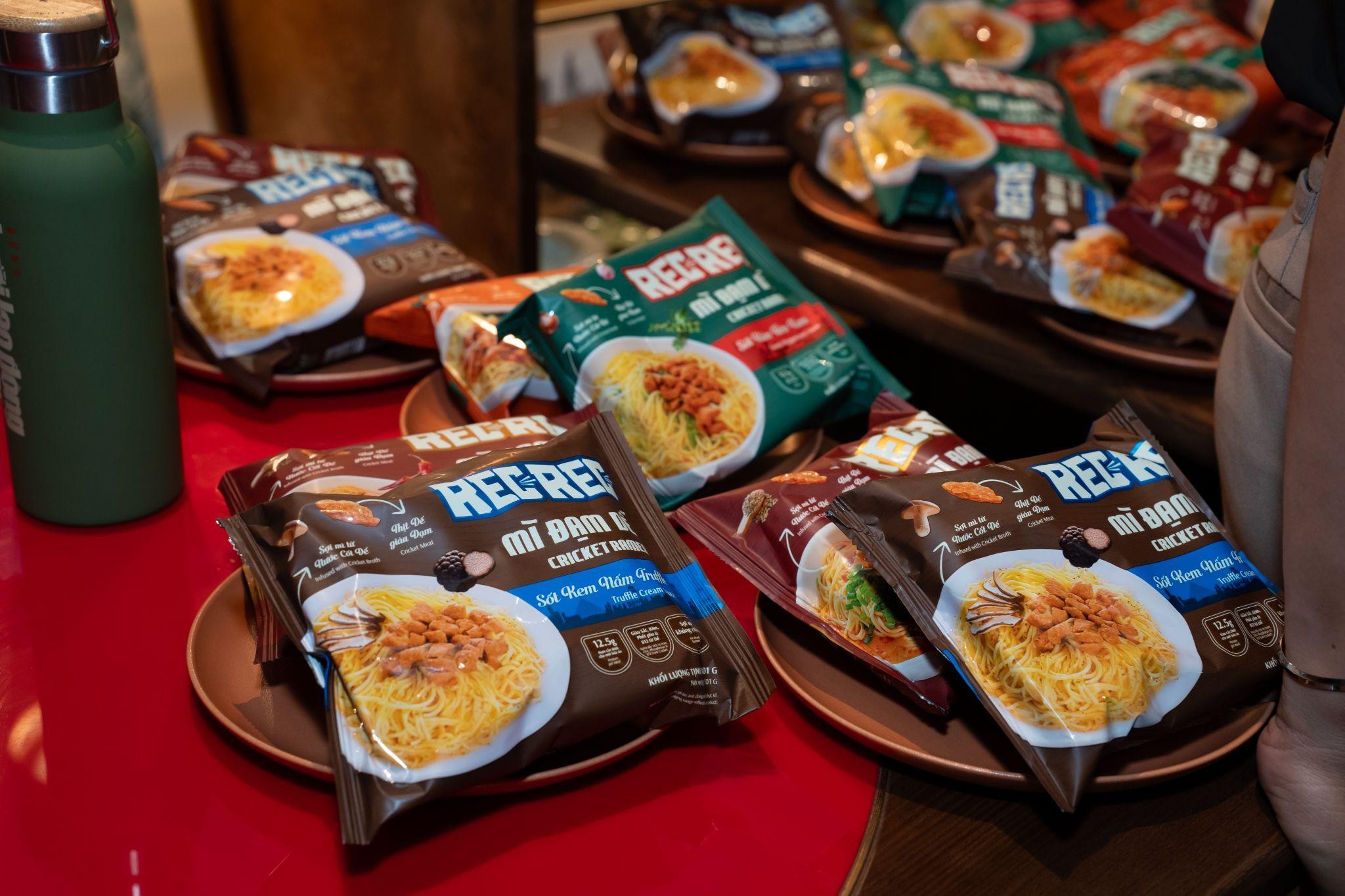 Đạm dế trong mì gói dinh dưỡng: Tầm nhìn mới của thương hiệu Rec Rec trong về tương lai thực phẩm tiện lợi chuẩn sức khỏe