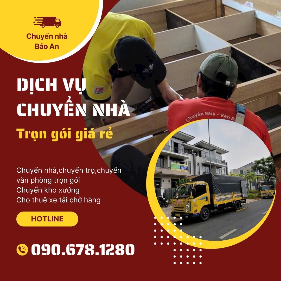 Dịch vụ chuyển nhà Bảo An