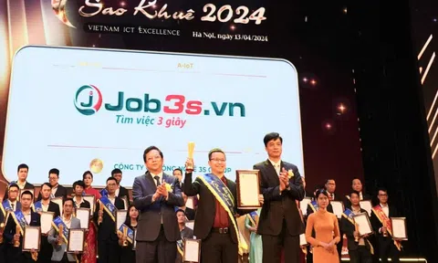 Nền tảng tuyển dụng việc làm trực tuyến đạt Giải thưởng Sao Khuê 2024 ngay năm đầu tham dự